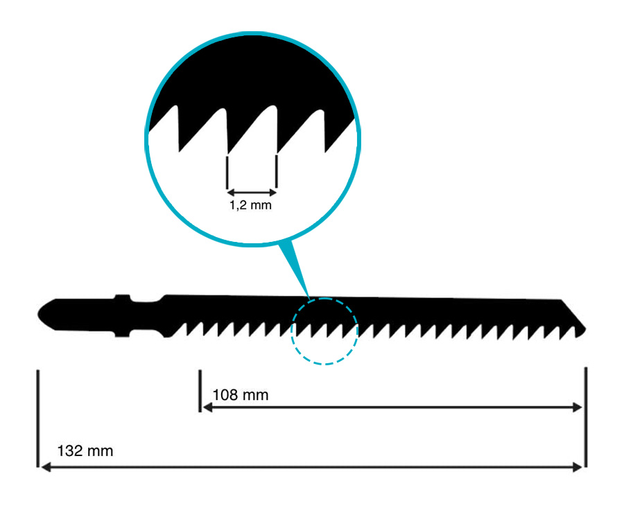 DEWALT DT2085 HSS Jigsaw Blade