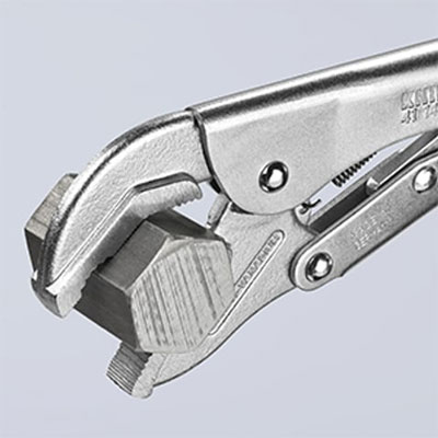 The jaws with double prism