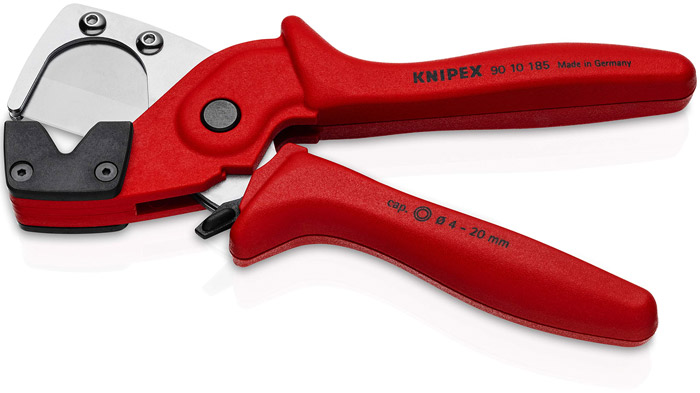  Knipex 9010185 Pipe cutter for multilayer and pneumatic hoses 