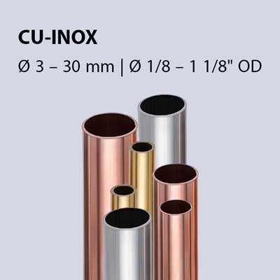 Cuts pipes with Ø 3 – 30 mm with wall thicknesses up to 2 mm