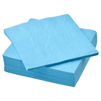 FANTASTISK-Paper-napkin-Bright-blue-60553559-Ikea-Icon