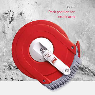 Park position for crank arm