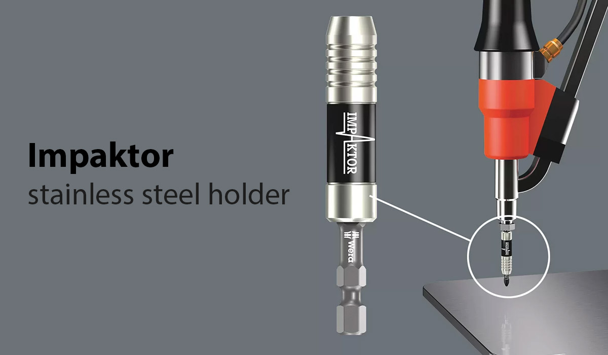 Impaktor stainless steel holder