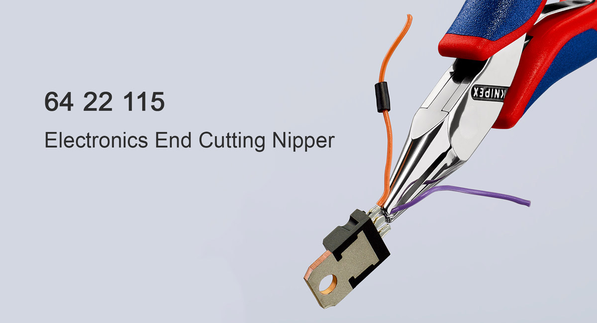 Knipex 6422115 Electronics End Cutting Nipper