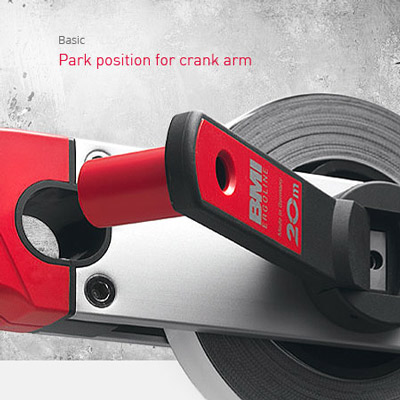 Park position for crank arm