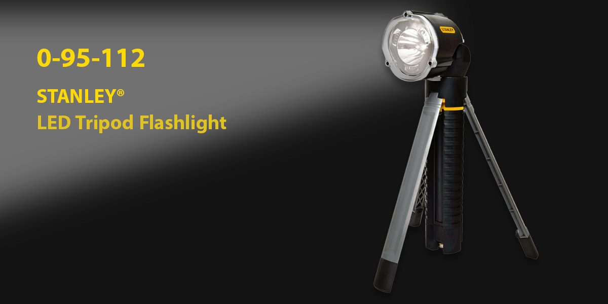 Stanley 0-95-112 LED Tripod Flashlight