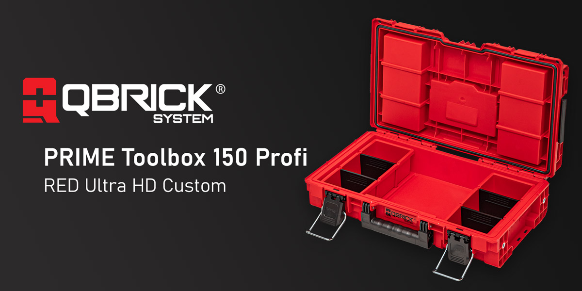 Qbrick System PRIME Toolbox 150 Profi RED Ultra HD Custom