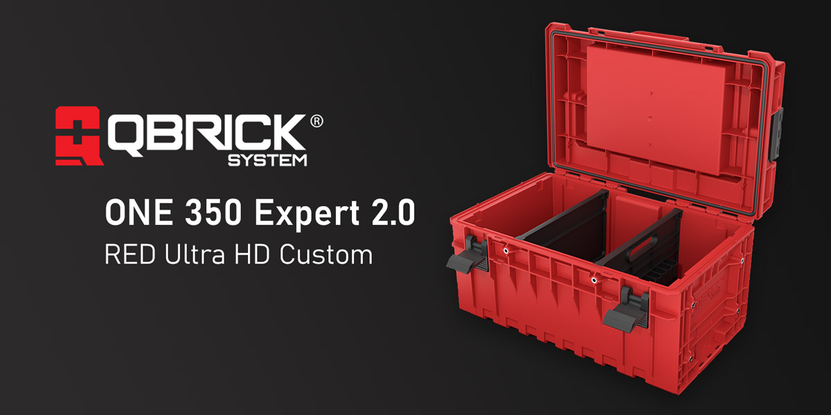 Qbrick ONE 350 Expert 2.0 RED Ultra HD Custom toolbox