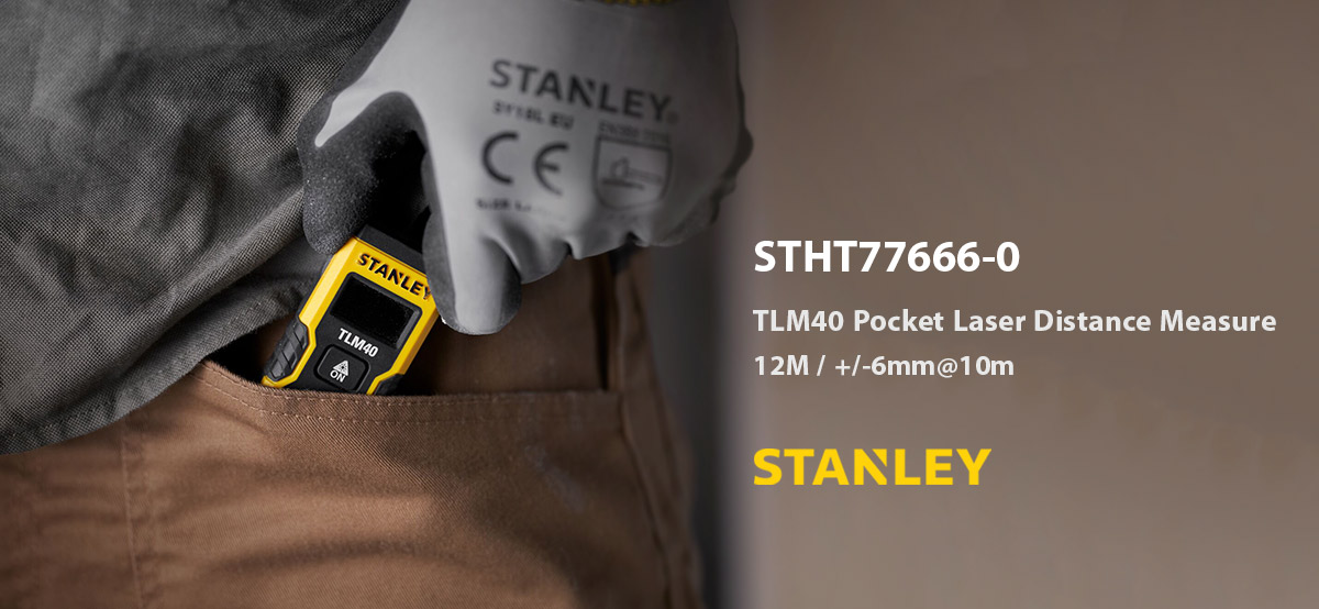 Stanley STHT77666 Pocket Laser Distance Measure