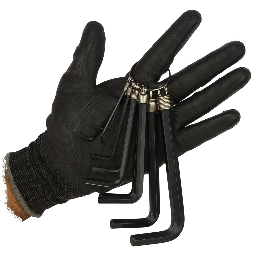 Stanley STMT69213 Hex Keys on ring Set of 10 pc