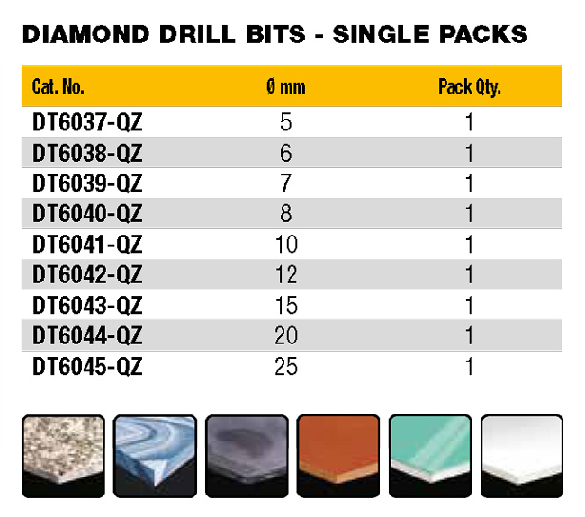 Dewalt Extreme Diamond Tile Bit