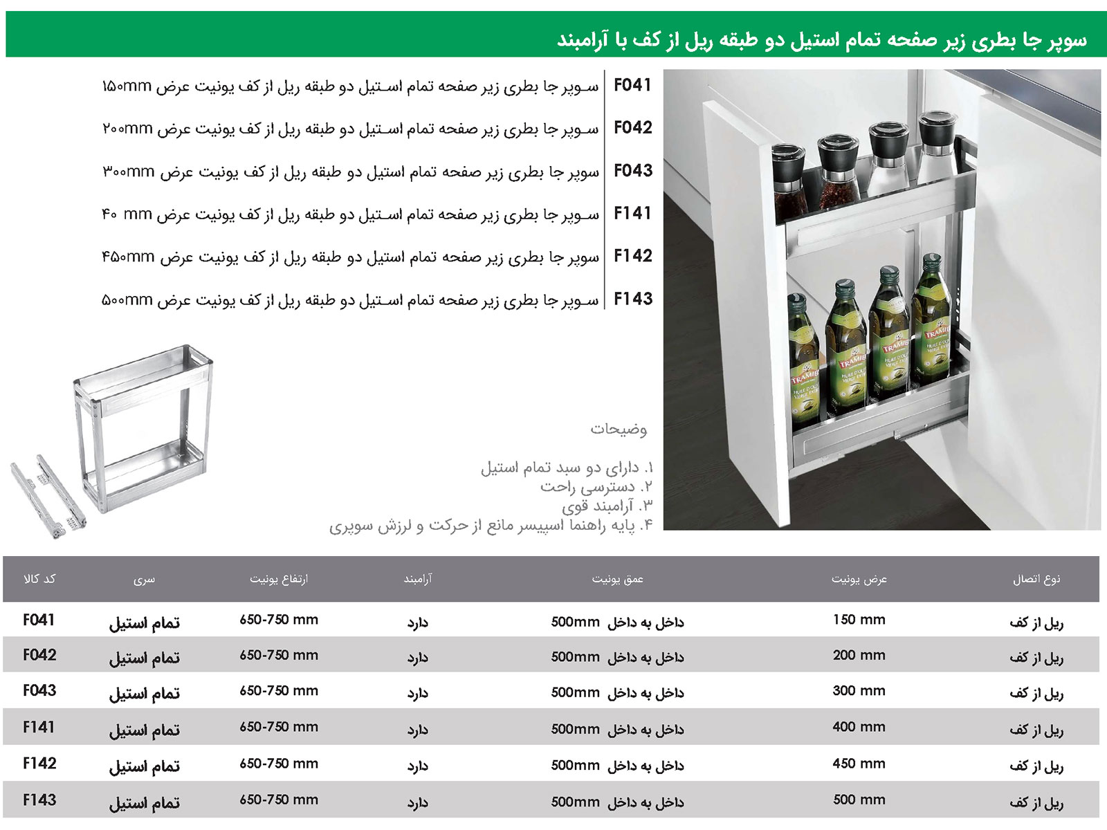 Fantoni Cabinet Organizer