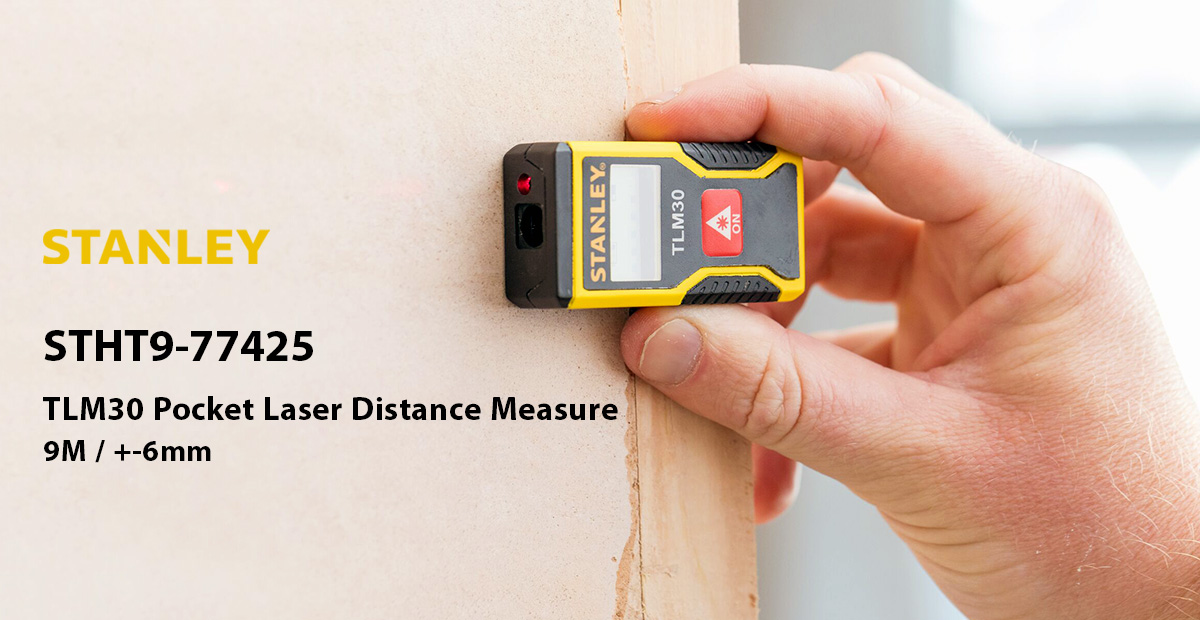 Stanley STHT9-77425 TLM30 Pocket Laser Distance Measure