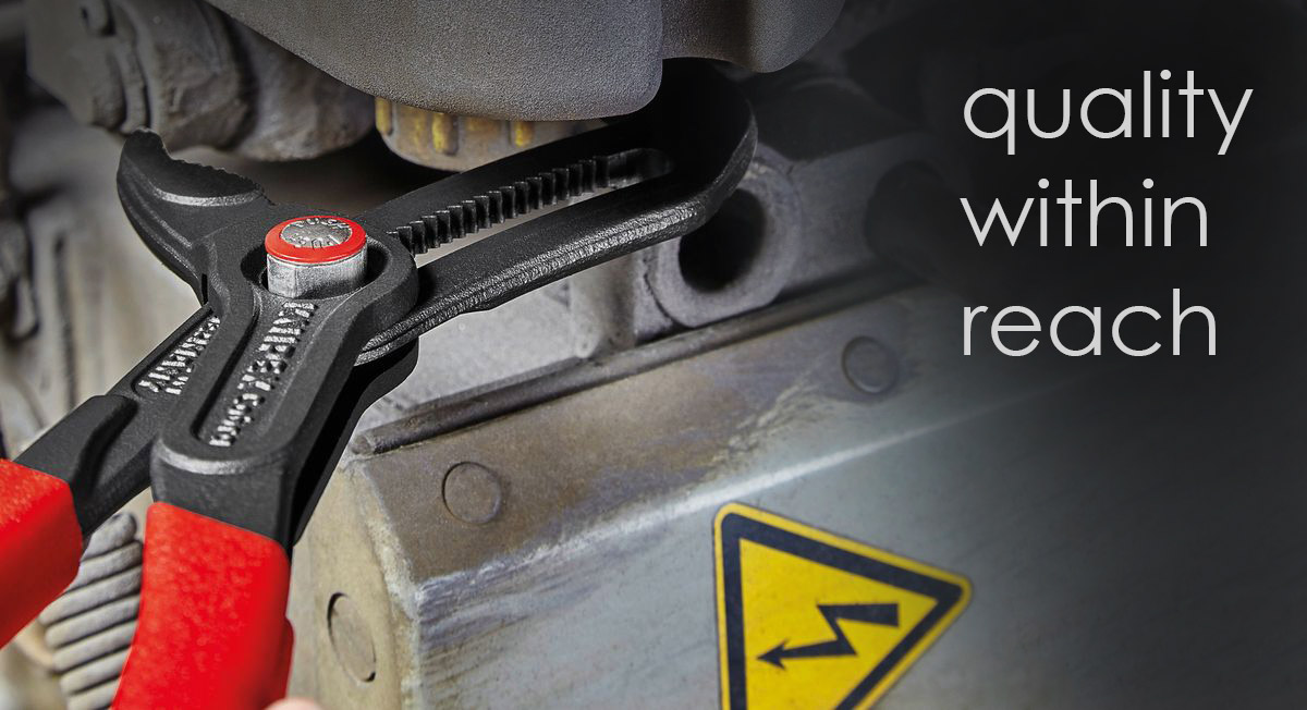 High-performance water pump pliers from Knipex: quality within reach