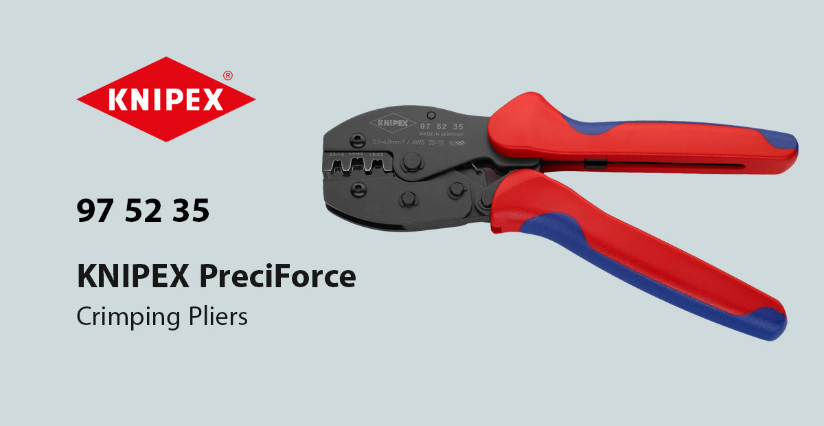 Knipex 975235SB PreciForce Crimping Pliers
