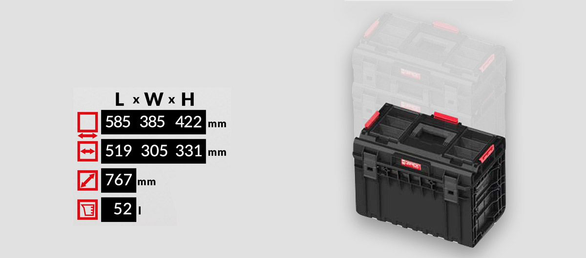 Qbrick ONE 450 2.0 Profi toolbox